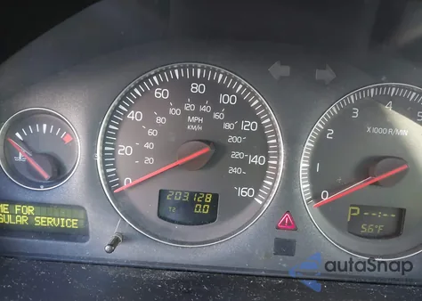 2004 Volvo S60 2.4 из США, поврежденный, VIN YV1RS61T842376155